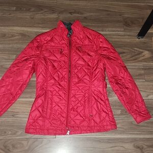 Woolrich Red Utility Quilted Vintage Jacket